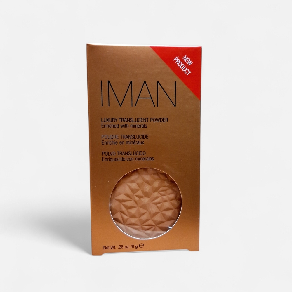 IMAN LUXURY Translucent Powder - CLAY MEDIUM DEEP